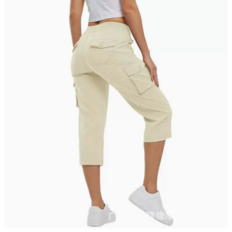 Icone™ ModernPants: Casual Komfortable Løse Pasform Stil Moderne Korte Bukser Til Kvinder