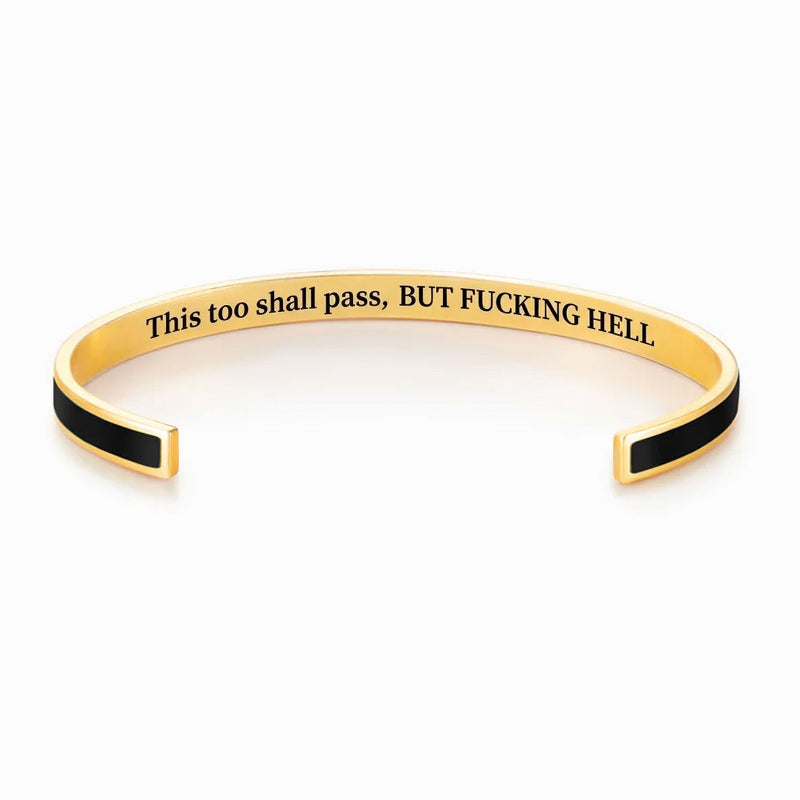Jewelance™ CuffBracelet 1+1 GRATIS: Stilfuld Farve Indlæg Åben Cuff Statement Armbånd