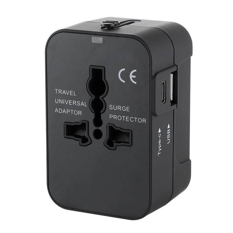 UniversalAdapter - Universal Dual Ports Rejse Kompakt Adapter