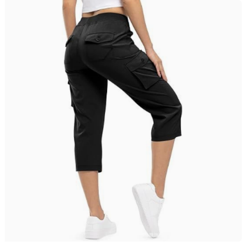 Icone™ ModernPants: Casual Komfortable Løse Pasform Stil Moderne Korte Bukser Til Kvinder
