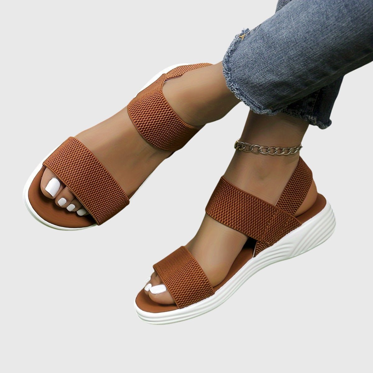 Bodil komfortsandaler med justerbar pasform – produktbillede 10