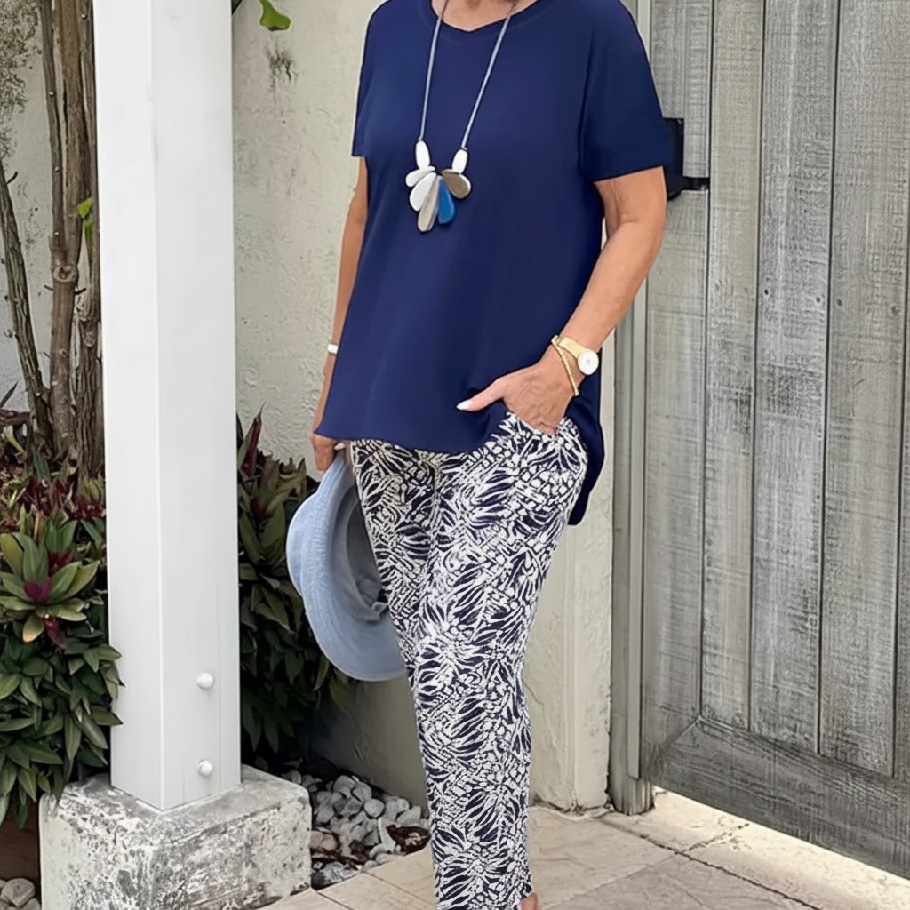 Icone™ SimpleOutfit - Komfortabelt To-Delt Simpelt Outfit Sæt