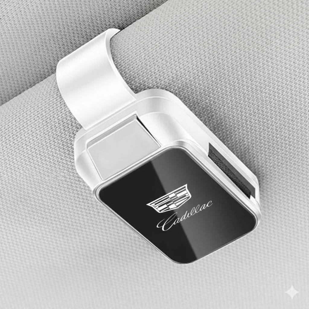 GlideHold® SunglassHolder 1+1 GRATIS: Høj Kvalitet Sikker Let Adgang Solbrille Holder