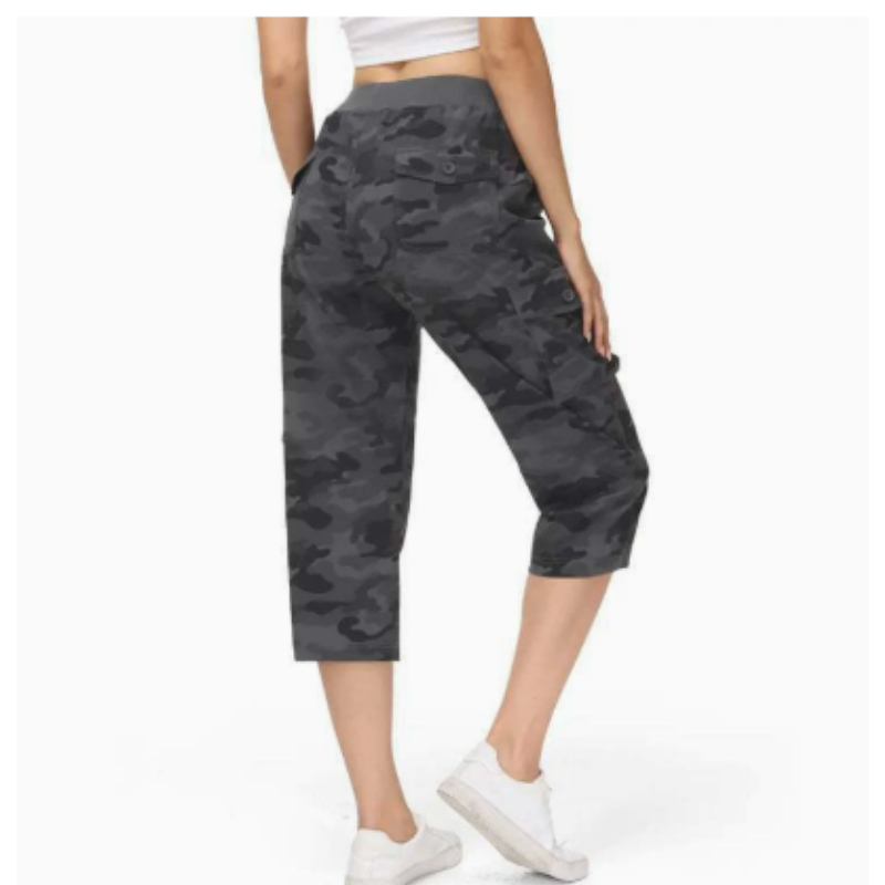 Icone™ ModernPants: Casual Komfortable Løse Pasform Stil Moderne Korte Bukser Til Kvinder
