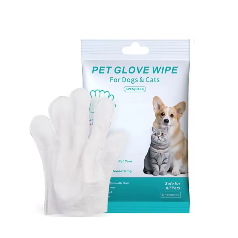 DogCatFri™ GloveWipes: Deodoriserende Handskerens Til Kæledyrpleje Og Rengøring