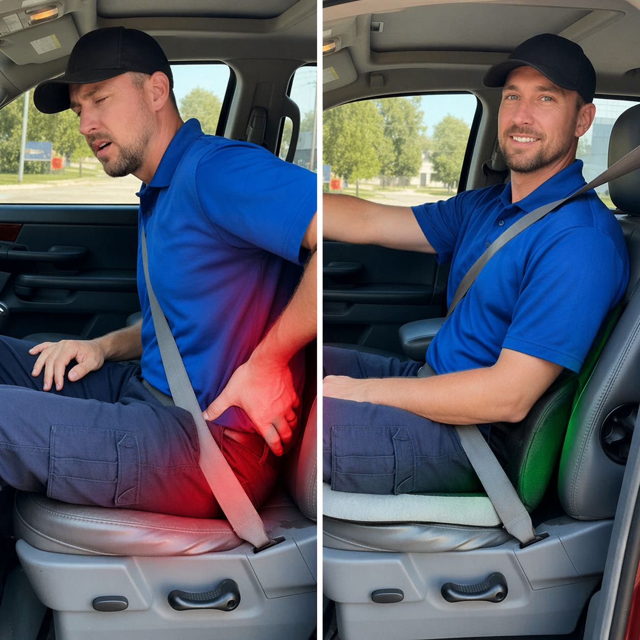 StøttePude – Ergonomisk siddepude til lindring af rygsmerte