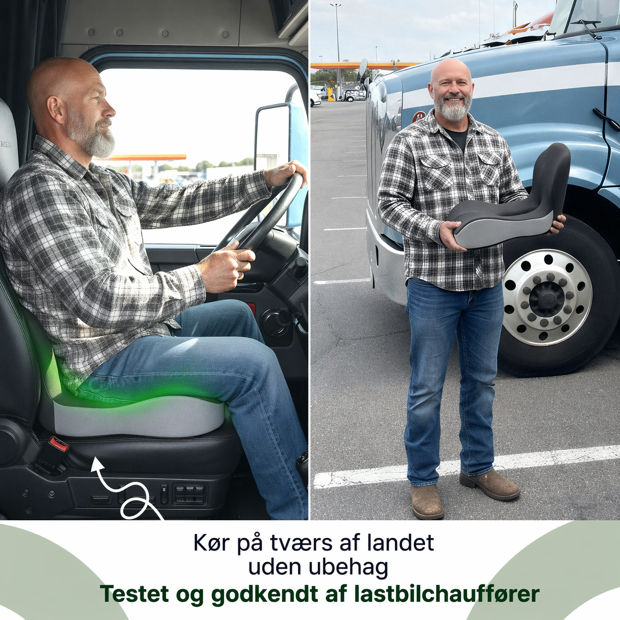 StøttePude – Ergonomisk siddepude til lindring af rygsmerte