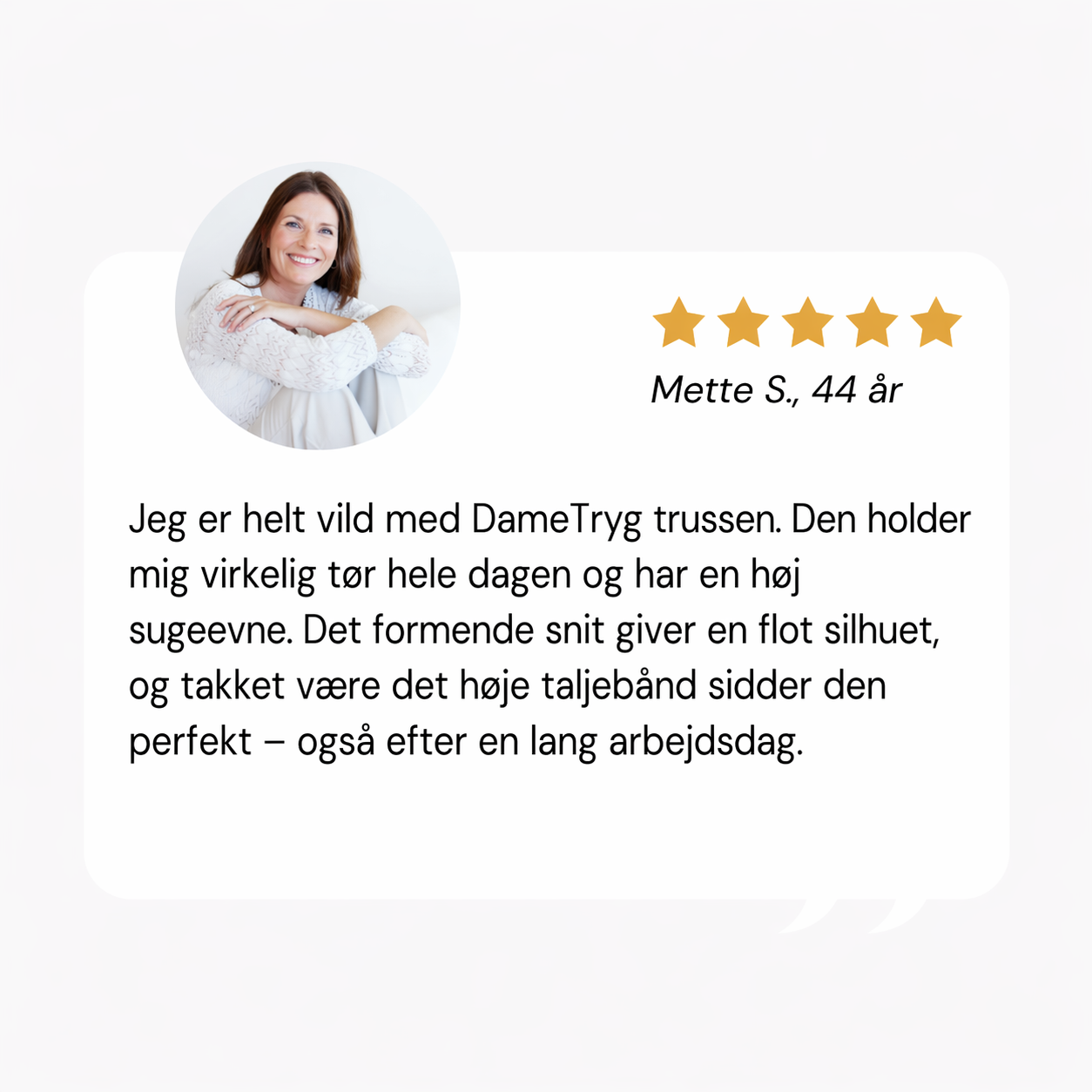DameTryg – Diskrete inkontinens underbukser til kvinder