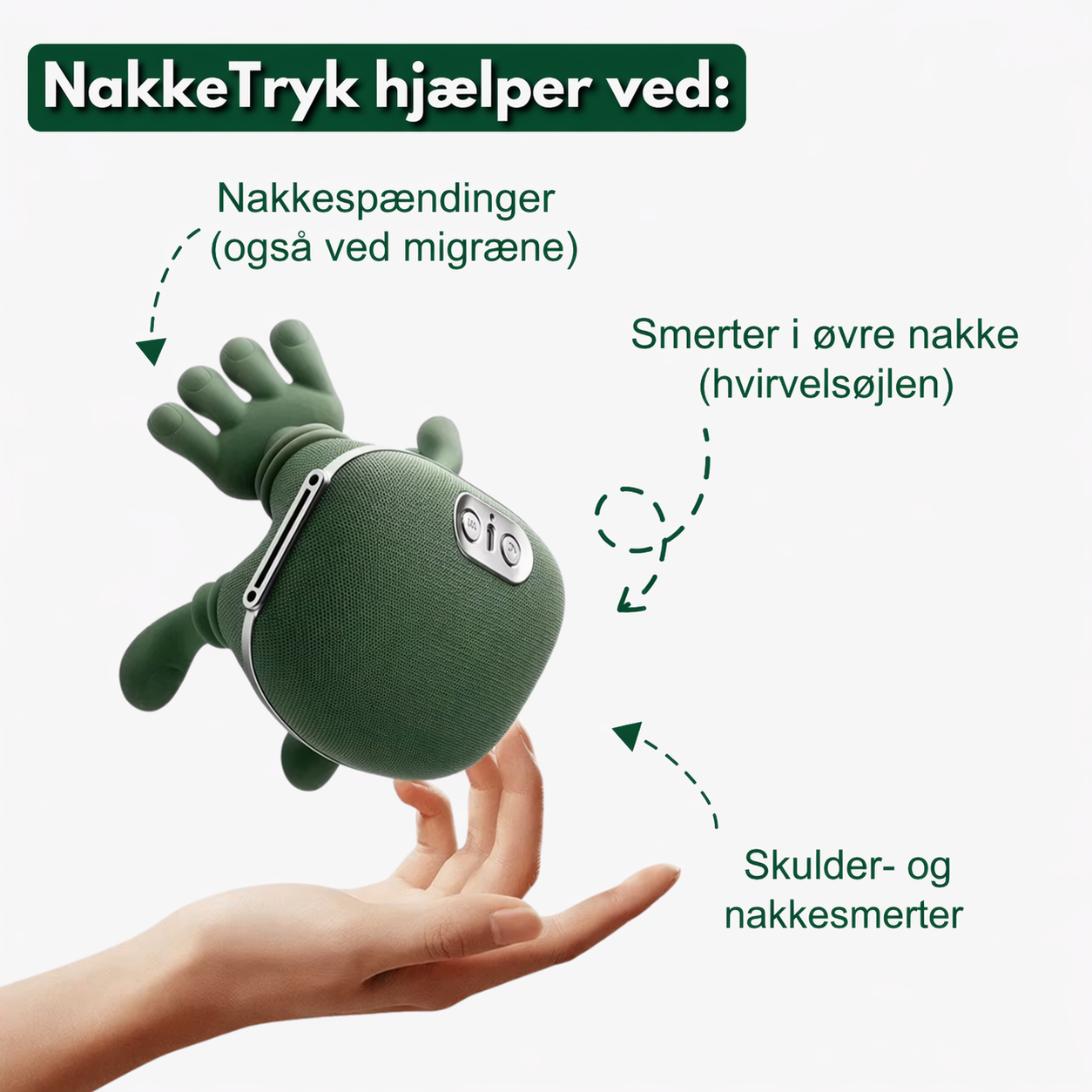 NakkeTryk – manuel nakkemassager med trykpunkter