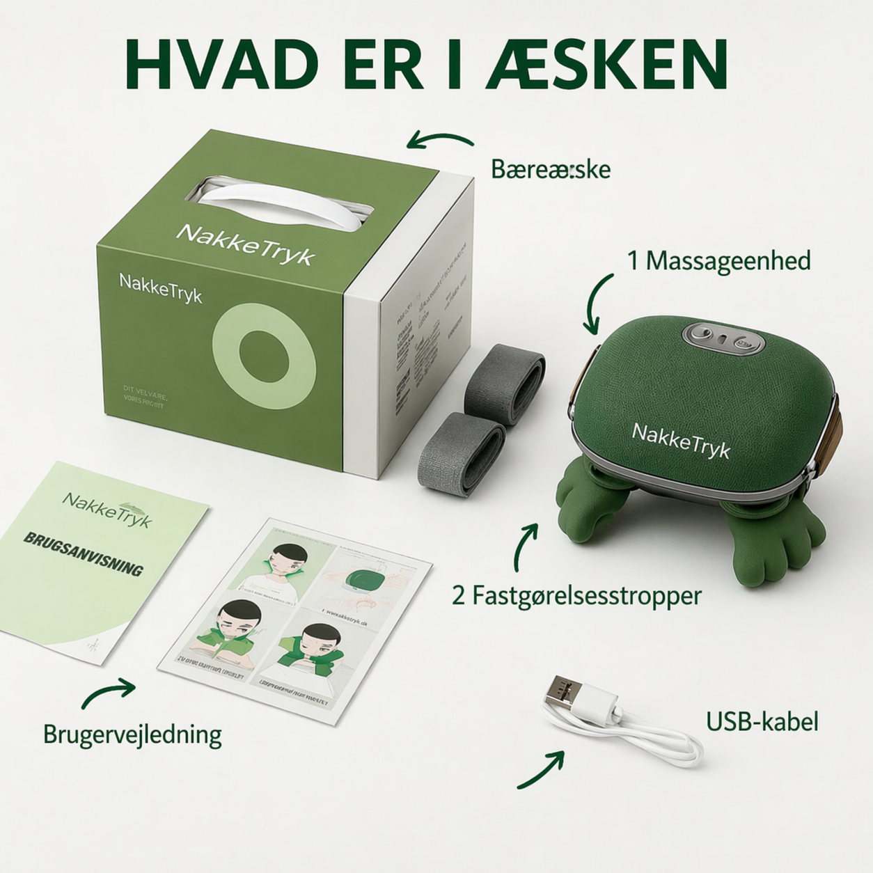 NakkeTryk – manuel nakkemassager med trykpunkter