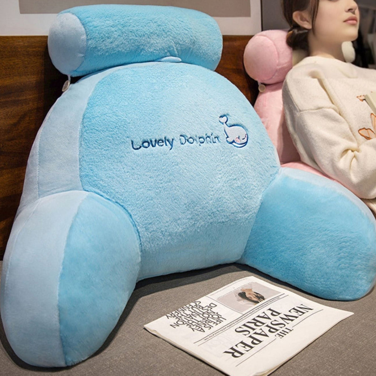 ComfyPillow -  Sofa Og Seng Blød Tilbage Støtte Pillow