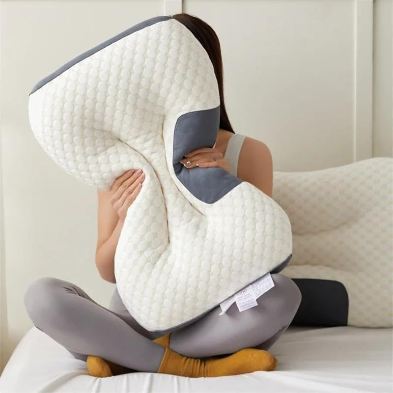 ContourPillow - Nakke Støtte Smerte Lindring Behagelig Søvn Kontur Pude