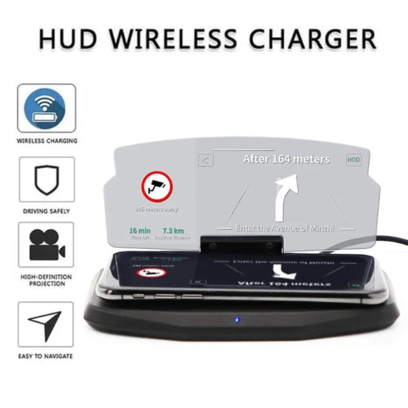 SmartDrive - Smart Safe GPS Navigation Heads Up Display Køreassistance