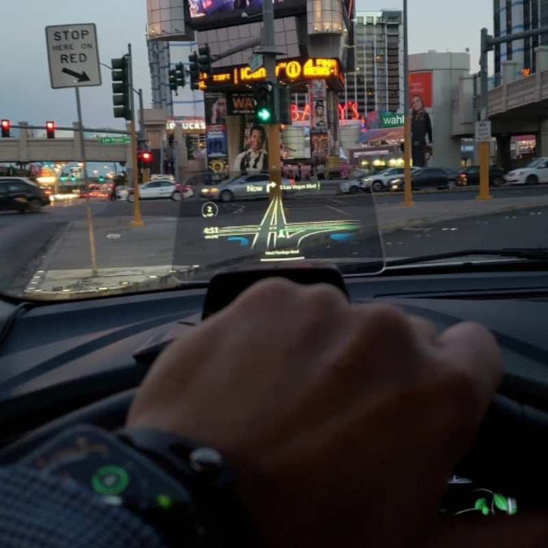 SmartDrive - Smart Safe GPS Navigation Heads Up Display Køreassistance