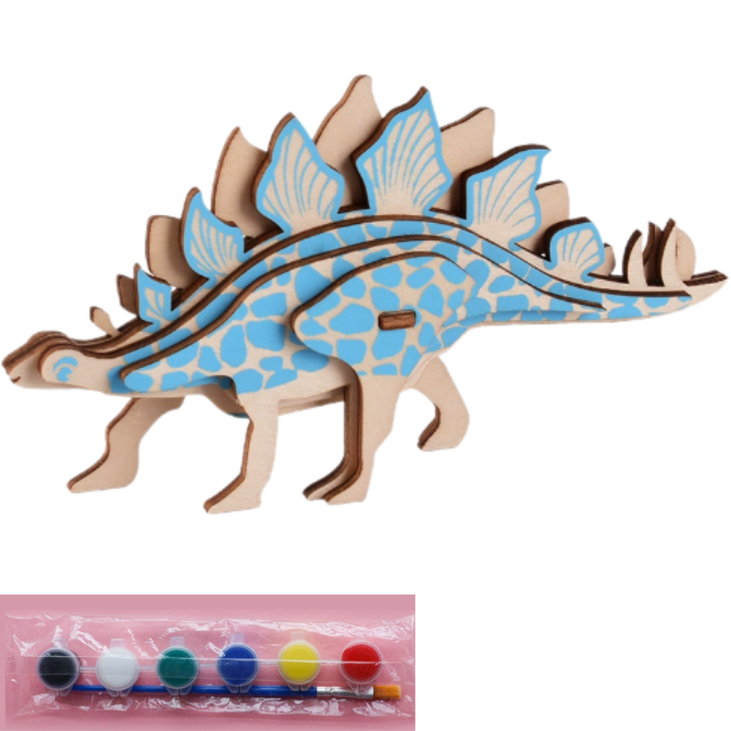 Kletshuts™ PuzzlePaint 1+1 GRATIS: DIY Sjov Læring 3D Puzzle Malingssæt