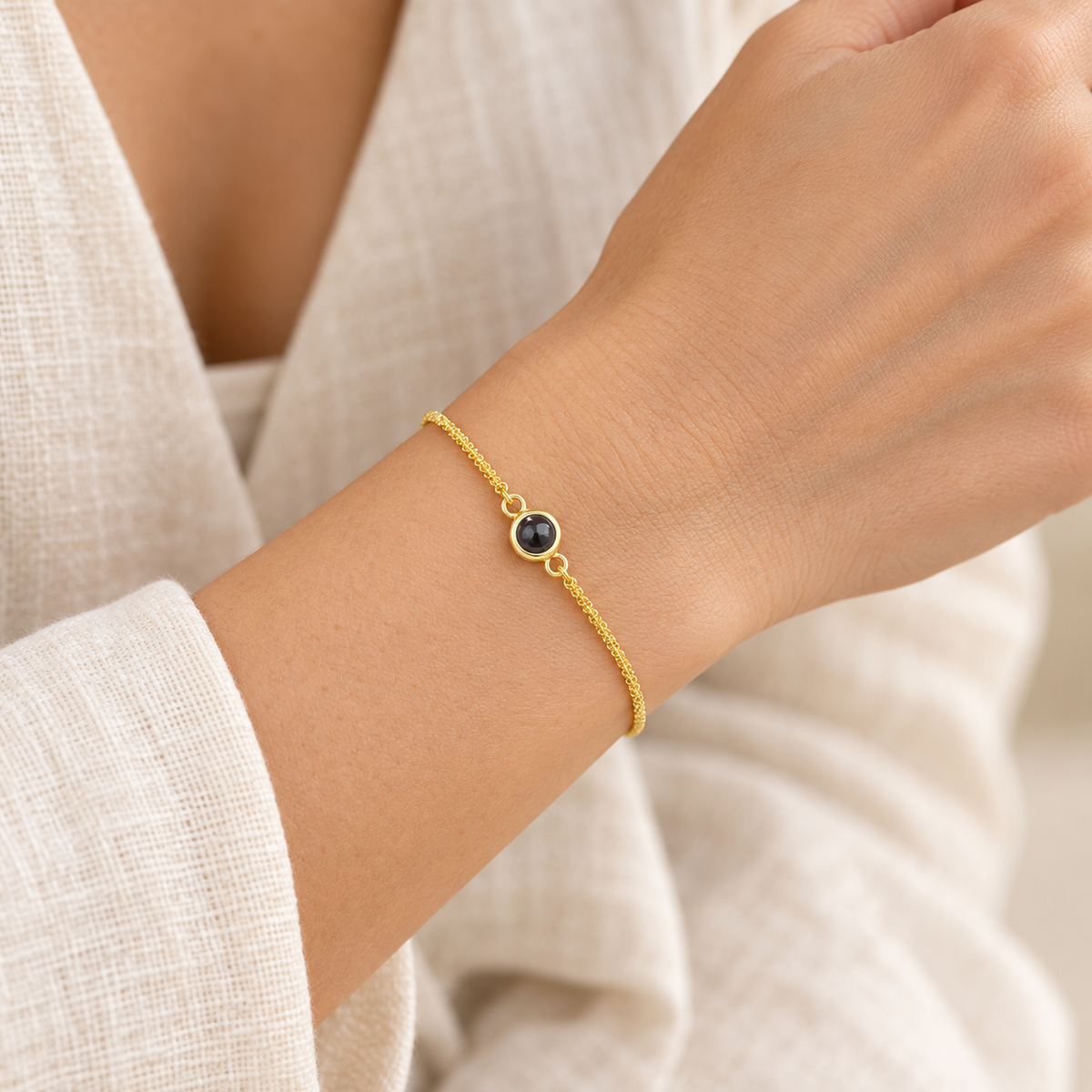 Jewelance™ MemoryBracelet: Elegant Billed Hukommelse Personlig Mode Armbånd