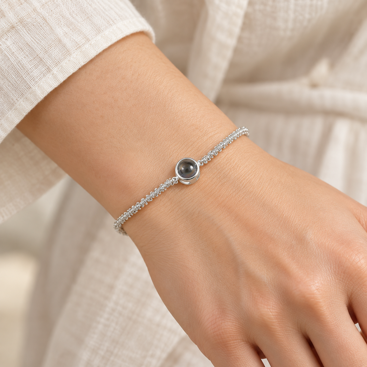 Jewelance™ MemoryBracelet: Elegant Billed Hukommelse Personlig Mode Armbånd