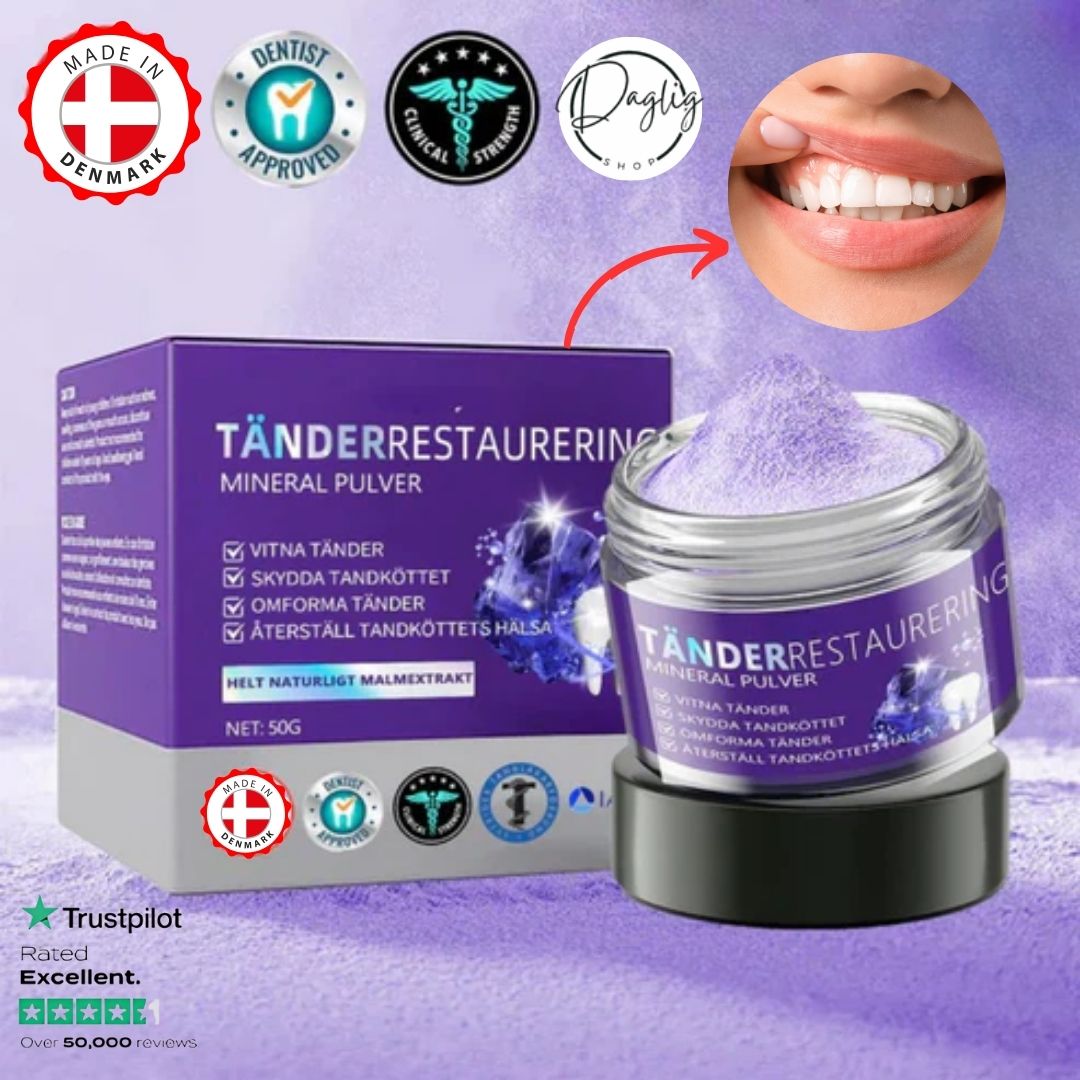 DentaShield tandplejeprodukt med hydroxyapatit