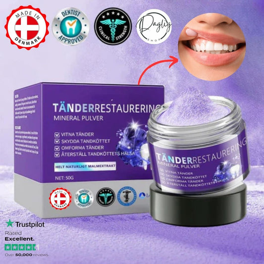 DentaShield tandplejeprodukt med hydroxyapatit