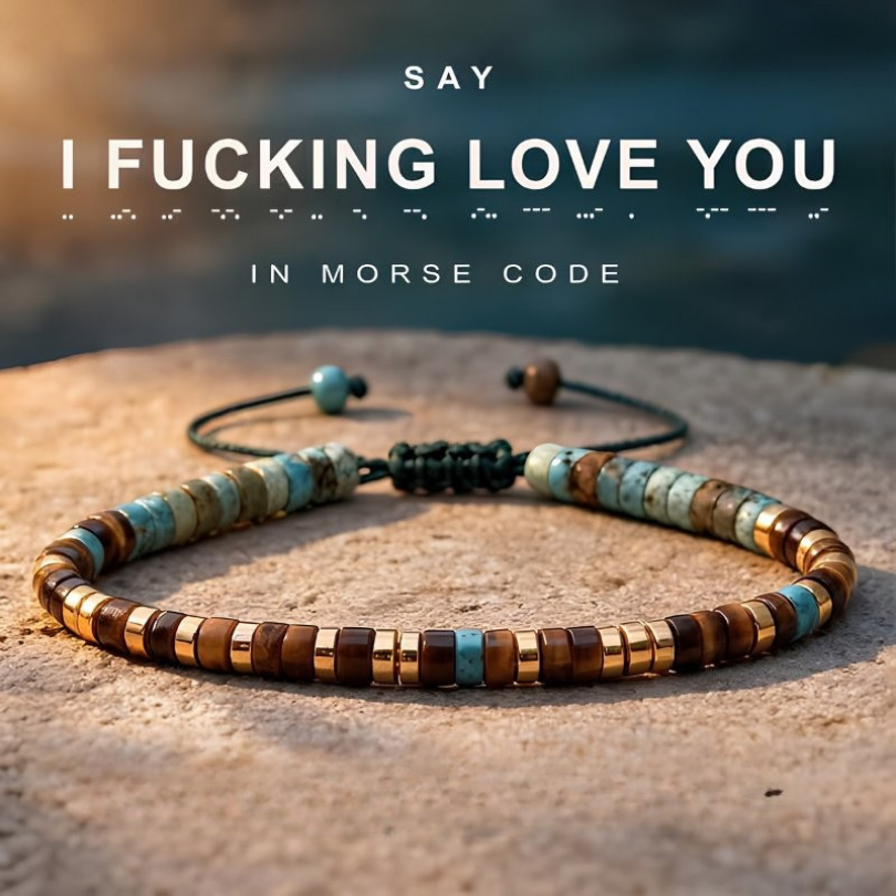 Jewelance™ CodedBracelet 1+1 GRATIS: Stilfuldt Og Meningsfuldt Kodebesked Modearmbånd