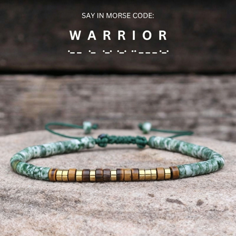 Jewelance™ CodedBracelet 1+1 GRATIS: Stilfuldt Og Meningsfuldt Kodebesked Modearmbånd