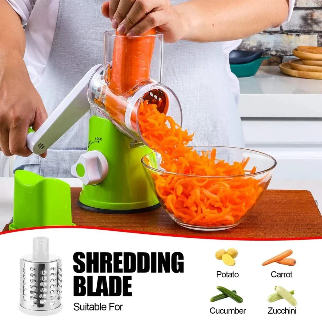 Globetrek° VegetableCutter: Rullende Grøntsager Slicer
