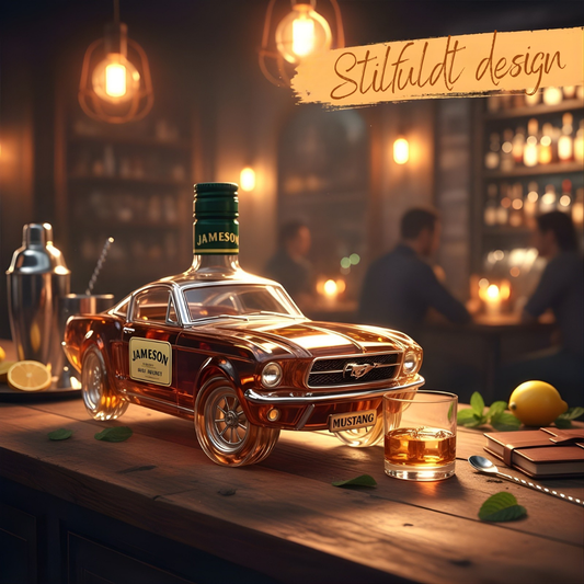 Limited Edition Mustang Glas Whisky Karaffel