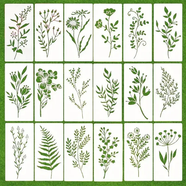 FlowerDecor - DIY Blomster Stencil Dekoration