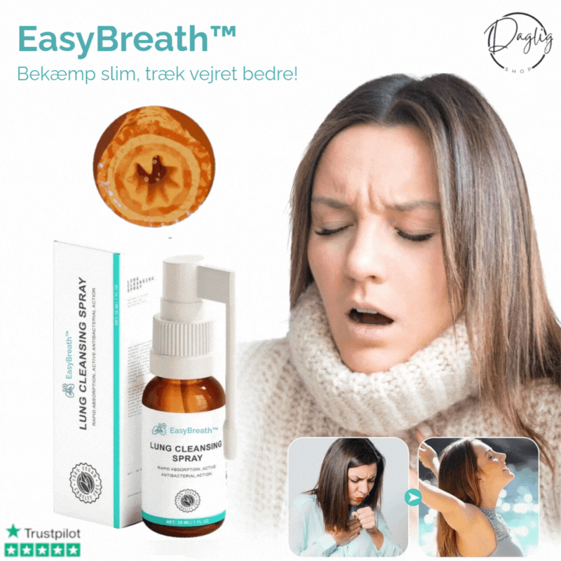 EasyBreath plantebaseret mundspray