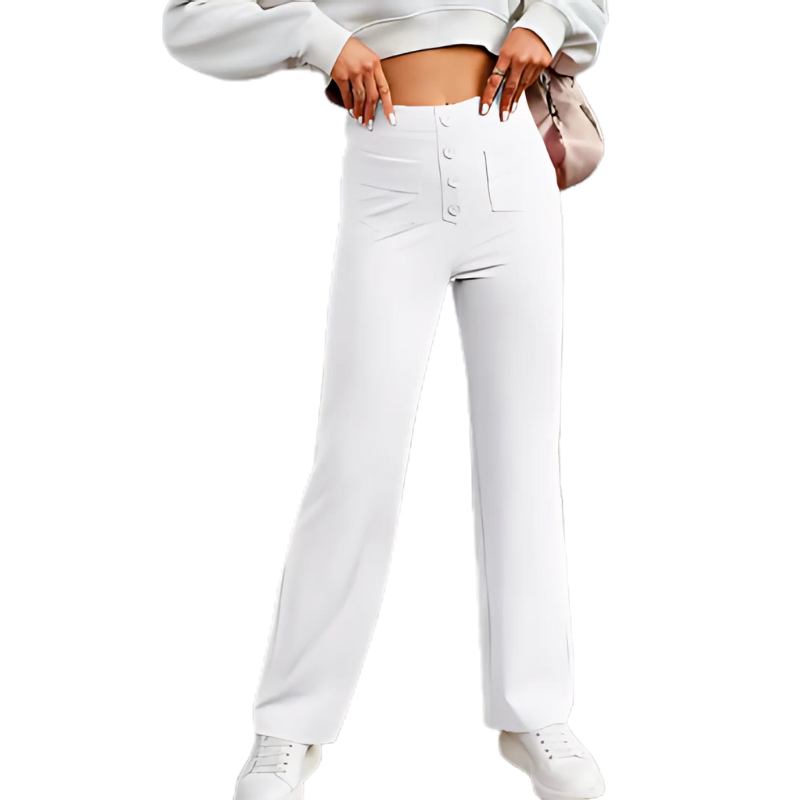 Icone™ FlexTrousers: Høj Taljet Alle Dag Komfort Fleksibel Bukser