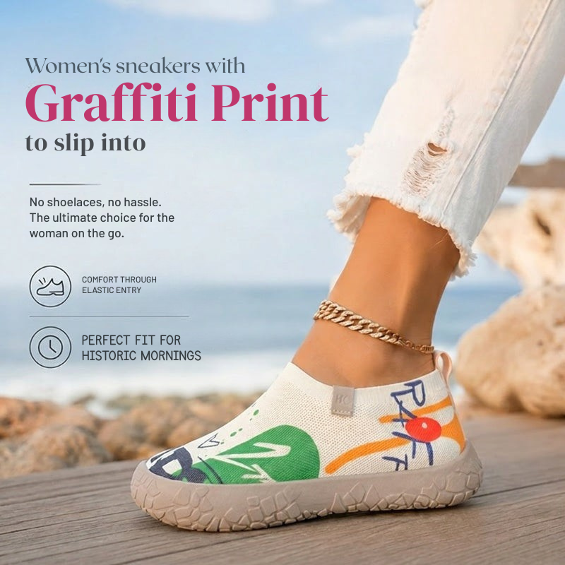 Happy™ SlipShoes: Modevenlige Letvægts Slip-On Sko Til Kvinder