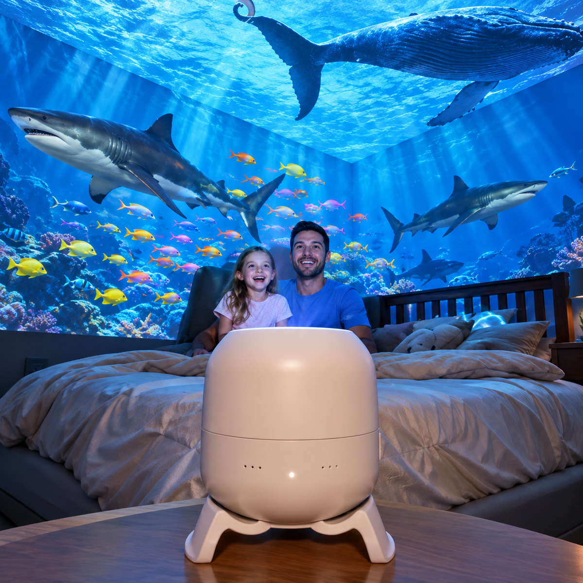 Ledsen™ RoomProjector: Beroligende, Fredfyldt Og Kreativ Rumprojektor