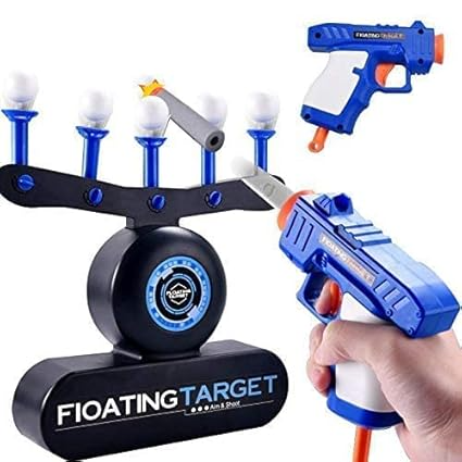 Kletshuts™ AirshotToy: Flydende Kugle Airshot Mål Skydning Legetøj Spil Sæt
