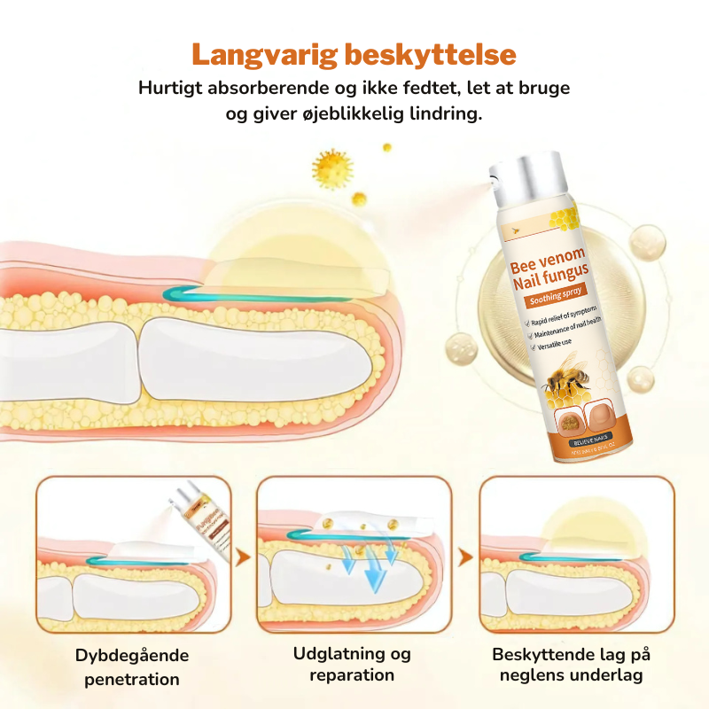 Avanceret Svampedræbende Negleplejespray