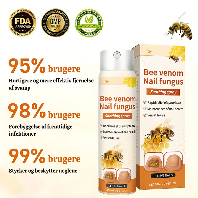 Avanceret Svampedræbende Negleplejespray