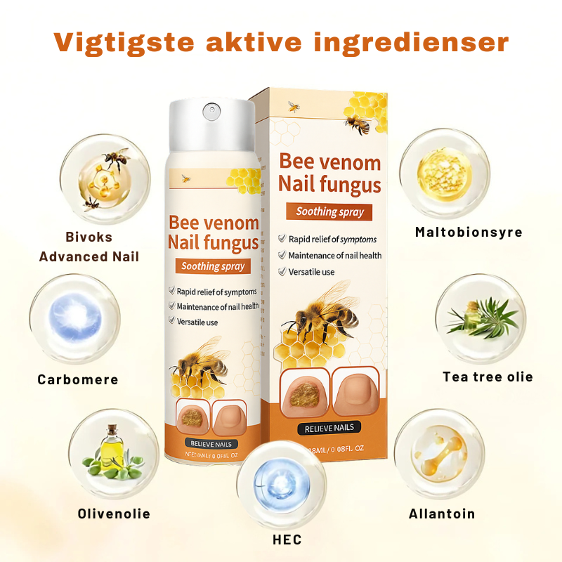 Avanceret Svampedræbende Negleplejespray