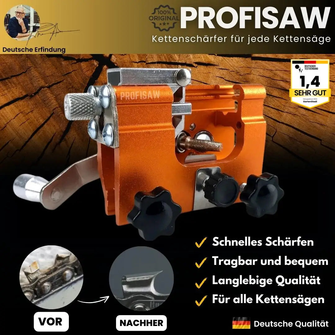ProfiSaw – Professionel universal-kædesliber til alle motorsave