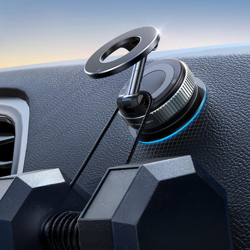 Holder360° MagneticMount 1+1 GRATIS: Roterbar Foldbar Justerbar Universel Telefon Magnetisk Holder