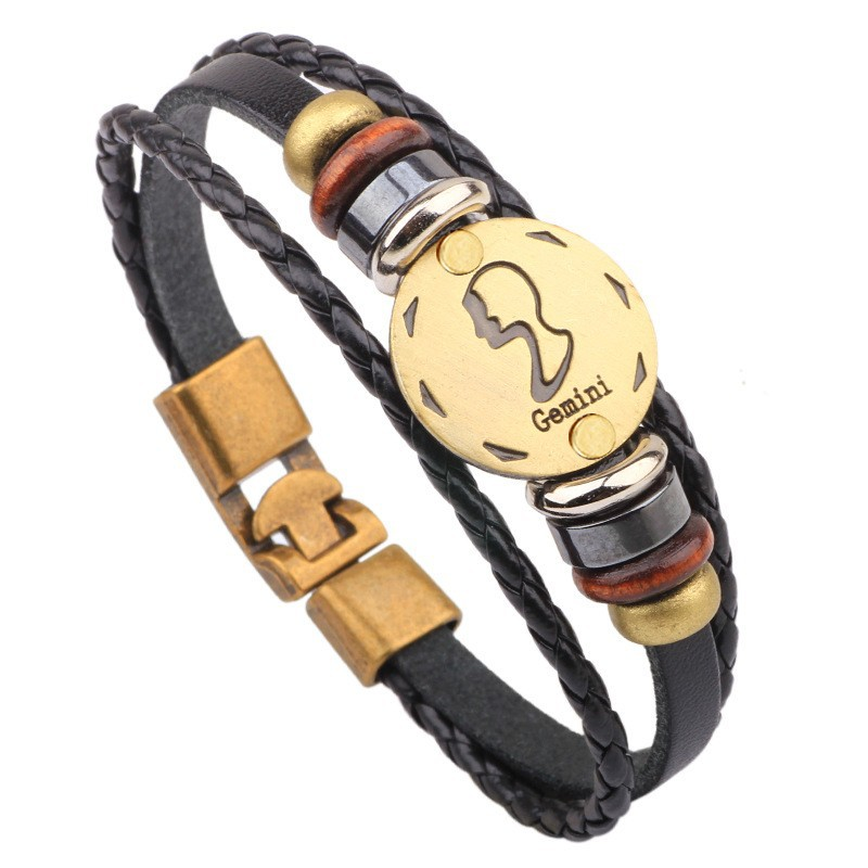 Jewelance™ ZodiacBracelet 1+1 GRATIS: Justerbart Vintage Charme Stjernetegn Armbånd
