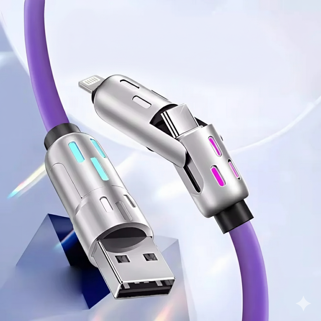 Globetrek° UniversalCable 1+1 GRATIS: Universal Smart Flere Opladning Kabel