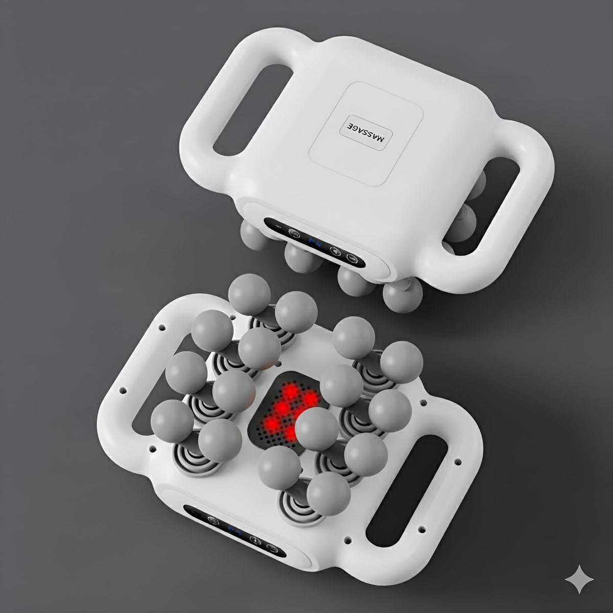 MuscleMassager: Multi Hoved Slagværk Dyb Væv Muskel Massager