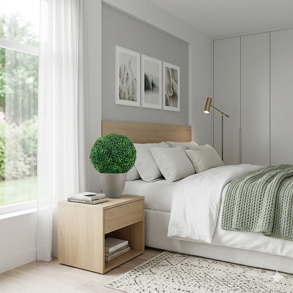 BallPlant 1+1 GRATIS: Kunstig Formklippet Vedligeholdelsesfri Bold Plante Have Dekoration