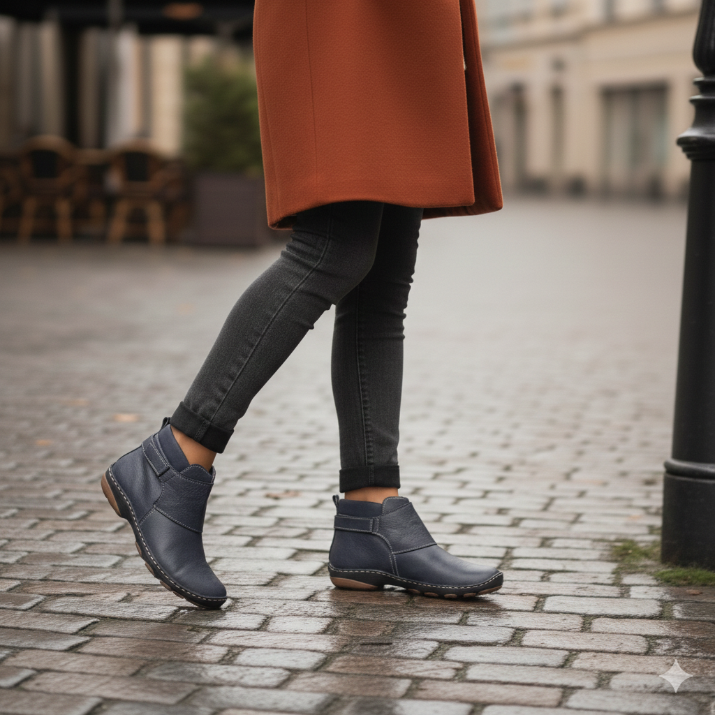 Icone™ ElegantBoots: Stilfuld Blød Og Fleksibel Ankel Elegant Støvler