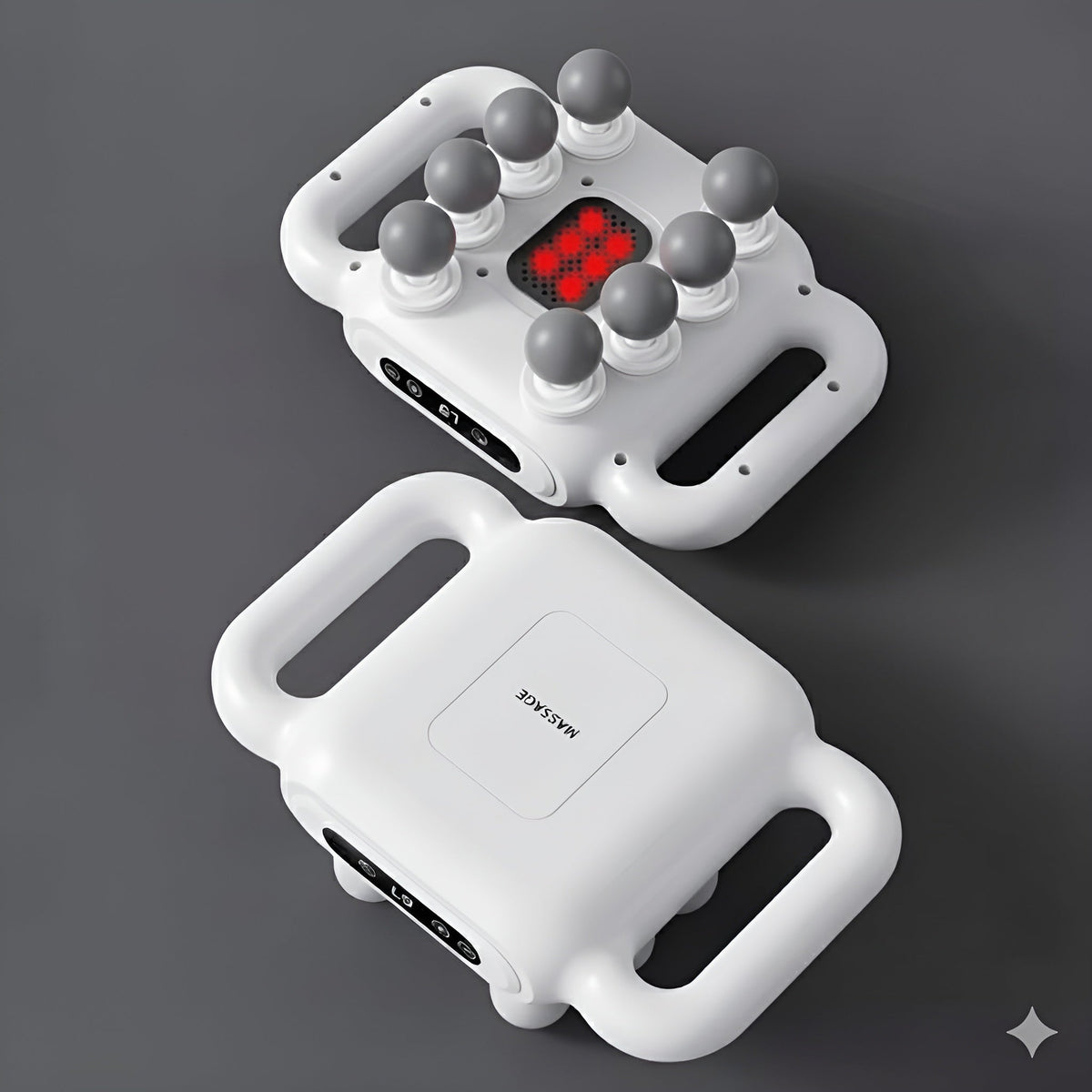 MuscleMassager: Multi Hoved Slagværk Dyb Væv Muskel Massager