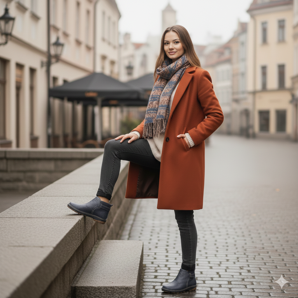 Icone™ ElegantBoots: Stilfuld Blød Og Fleksibel Ankel Elegant Støvler