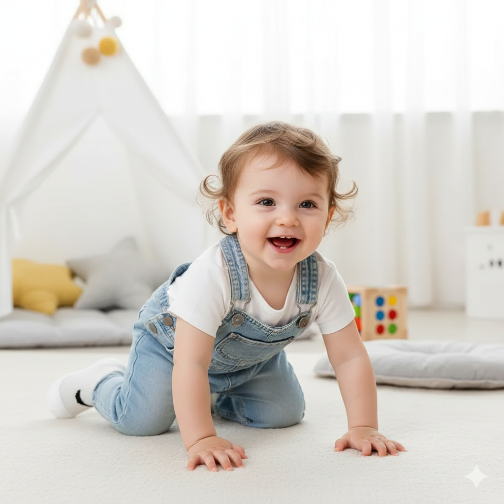 Happy™ BabyShoes – Lette Bløde Slip-On Babysko