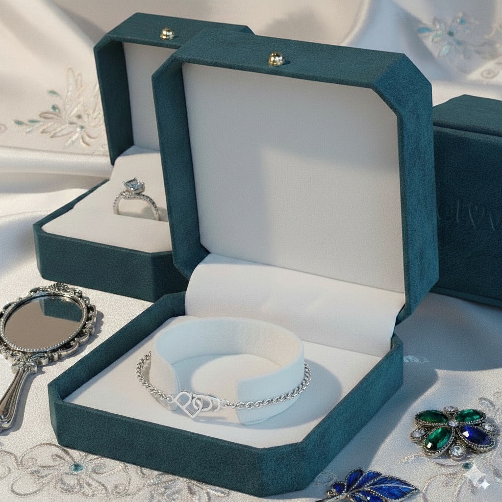 Jewelance™ InterlockingInitials - Tilpasset To Initialer Sammenflettet Modearmbånd