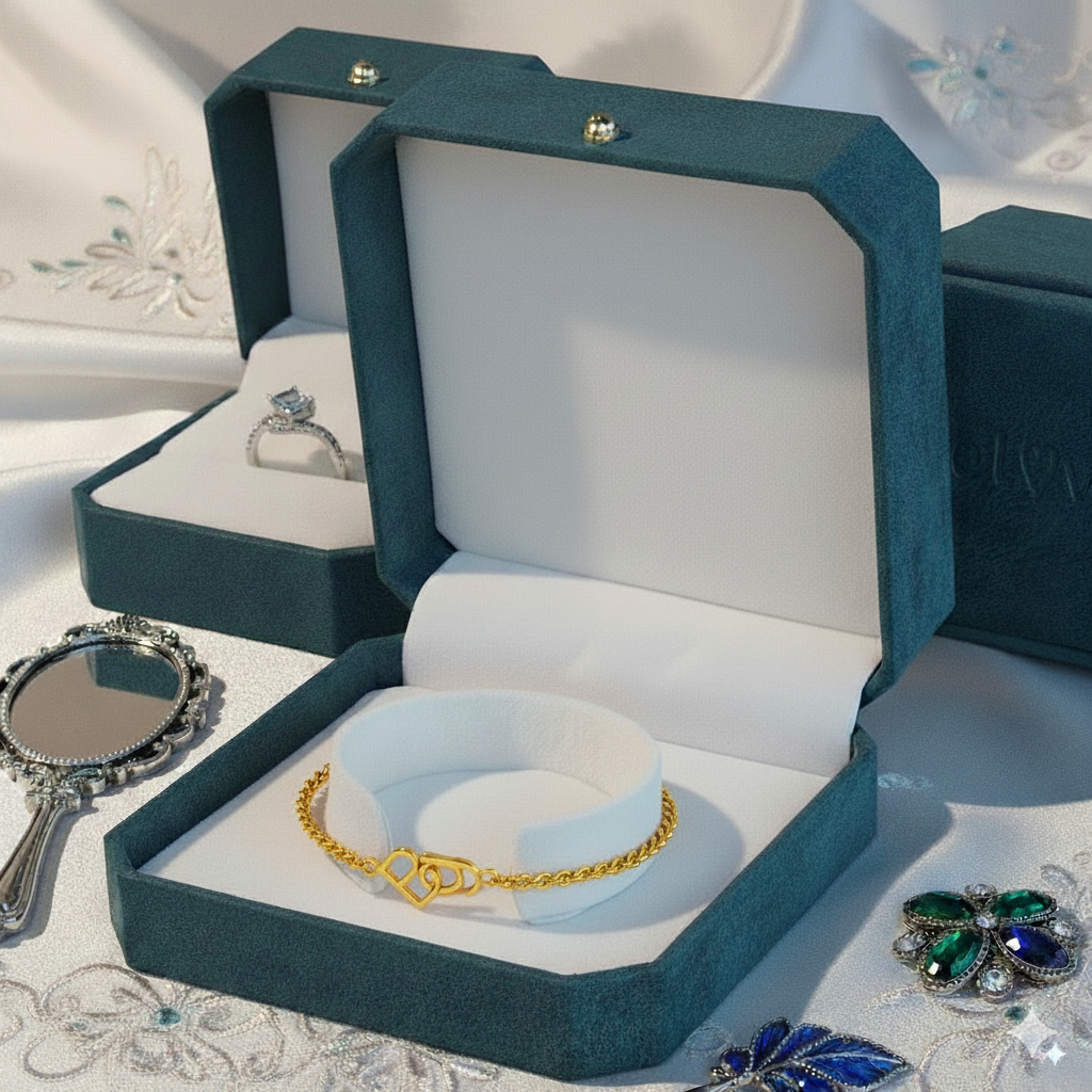 Jewelance™ InterlockingInitials - Tilpasset To Initialer Sammenflettet Modearmbånd