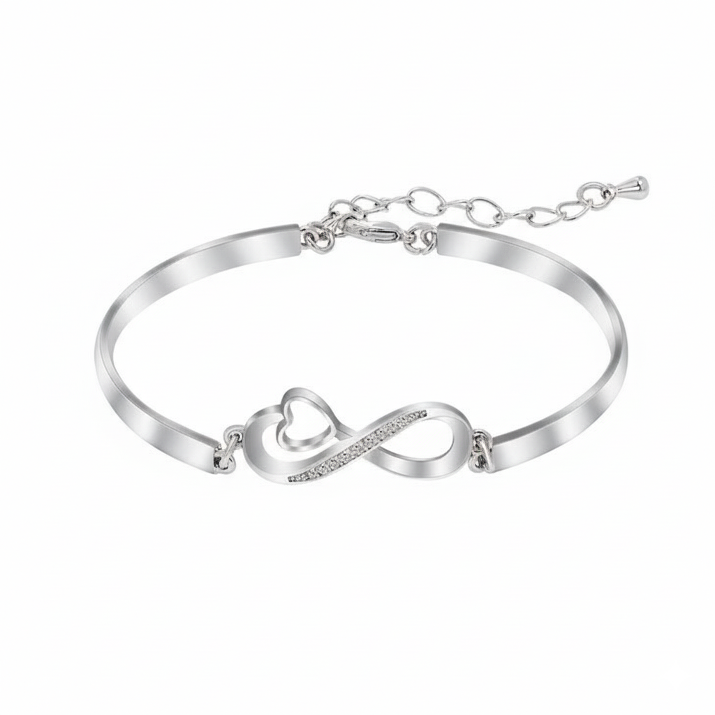 Jewelance™ InfinityHeart 1+1 GRATIS - Elegant Uendelighed Hjerte Modearmbånd