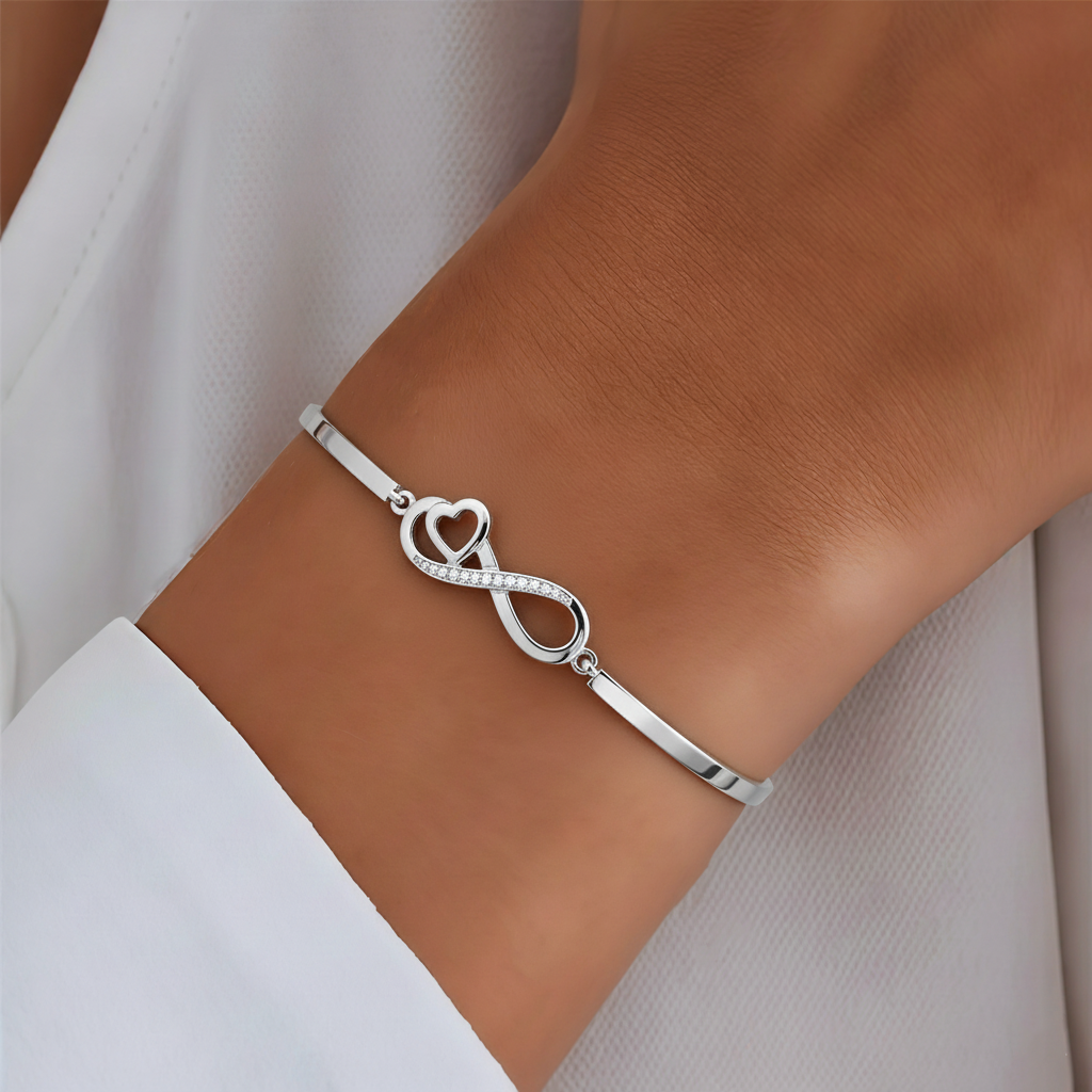 Jewelance™ InfinityHeart 1+1 GRATIS - Elegant Uendelighed Hjerte Modearmbånd